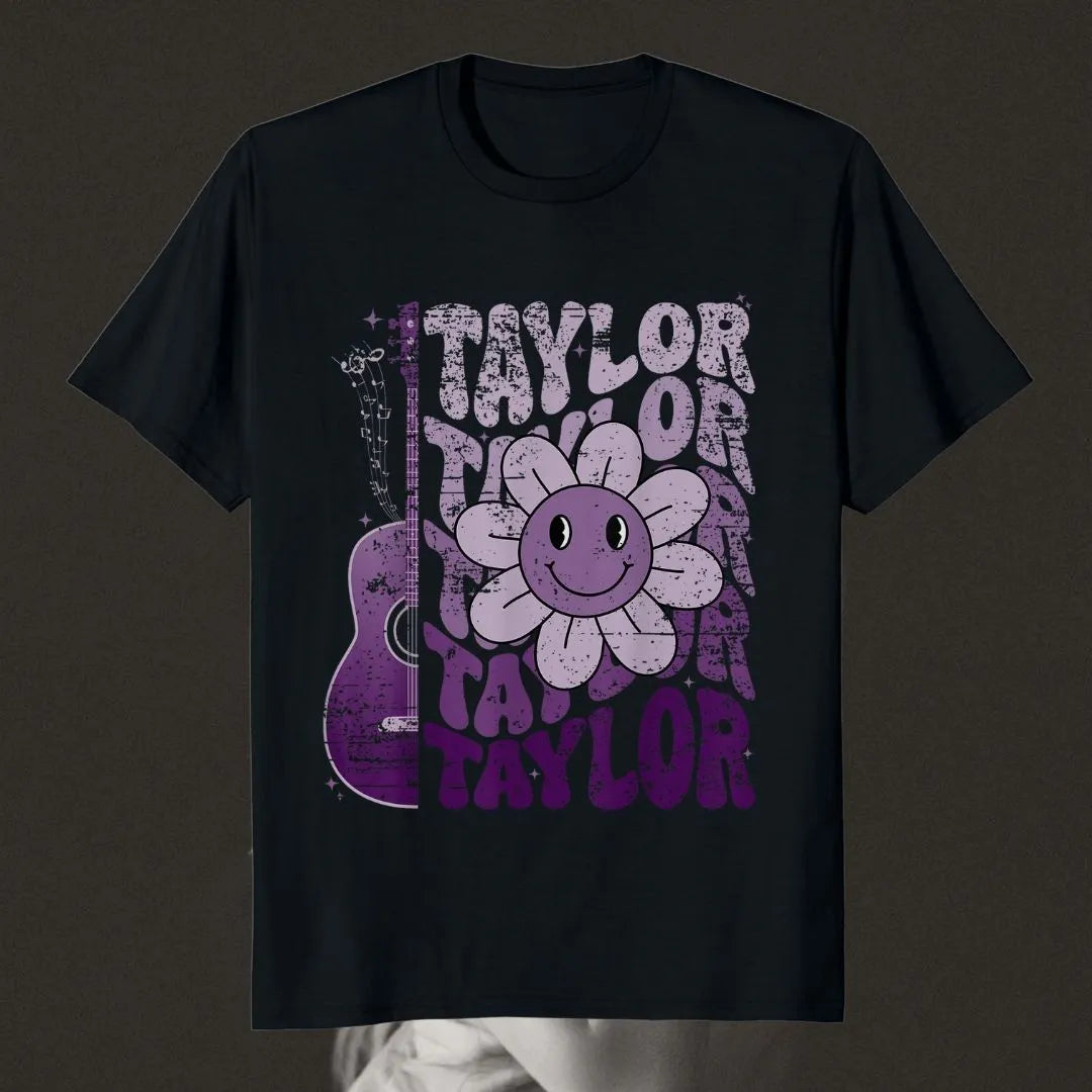 Happy Taylor Flower Guitar shirt | Taylor Swift