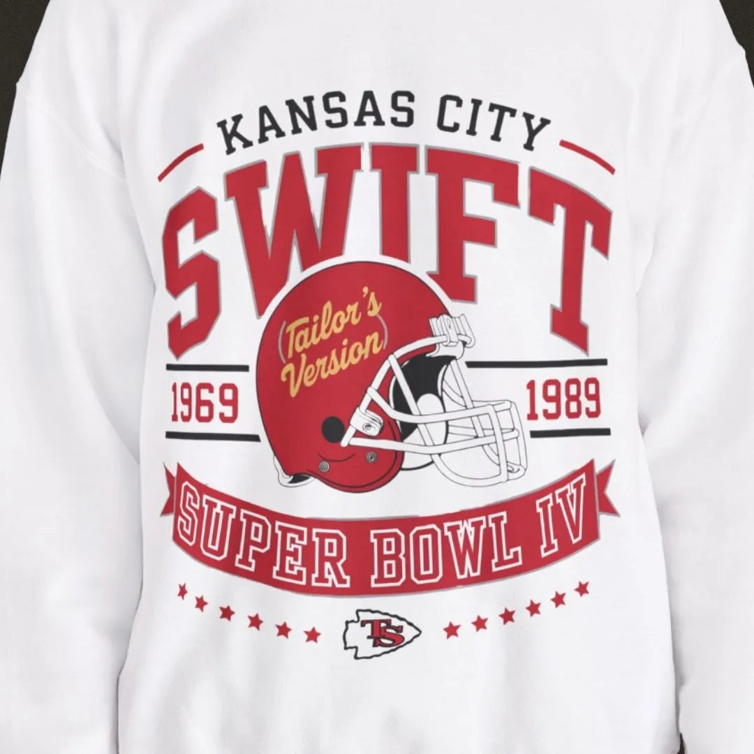 Taylor Swift Chiefs Sweatshirt | Tailor's Touchdown Crewneck