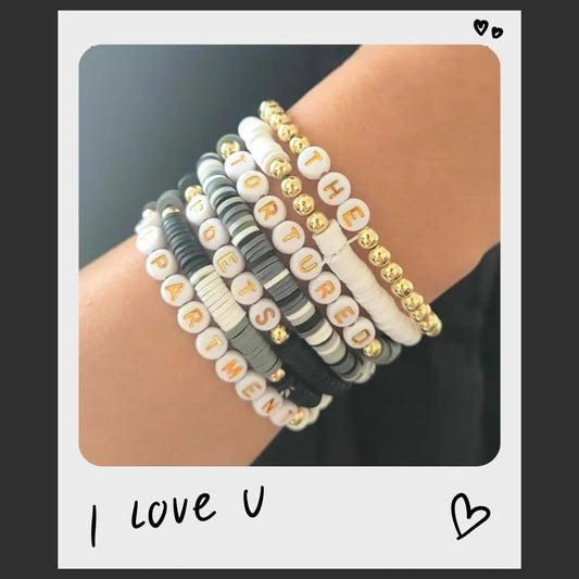 Swiftie bracelets,  The Tortured Poets Department, TTPD Friendship Bracelet - Swifties - -  - #tag1# - #tag2# - #tag3# - #tag4# 