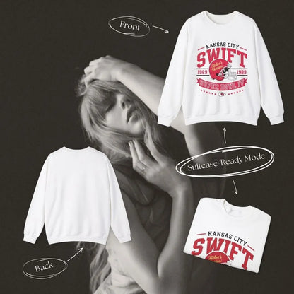 Taylor Swift Chiefs Sweatshirt | Tailor's Touchdown Crewneck